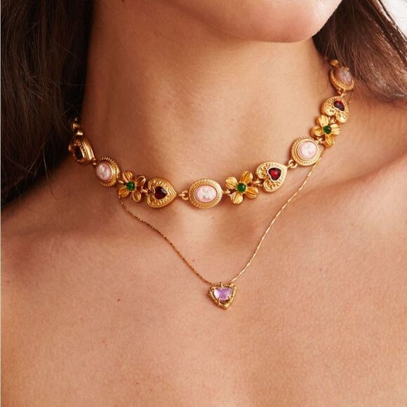 Vintage necklace N740 - Picture 2 of 6